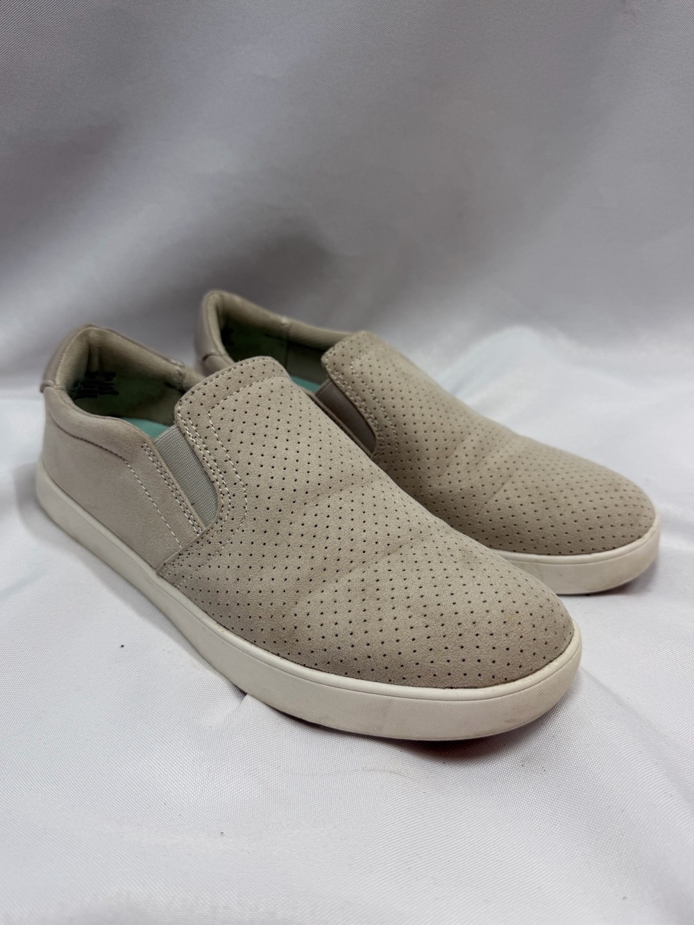 Dr. Scholl's | Madison Slip On Sneakers Cream Beige Be Free Women's Size 9M